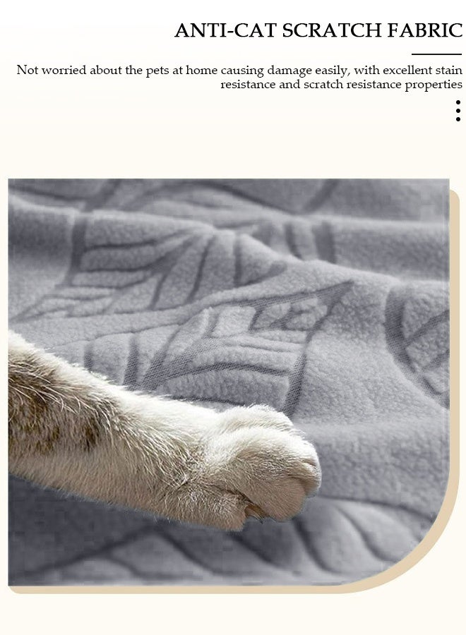 DUNISO 4 Packs Chair Covers, Stretch Jacquard Dining Chair Slipcovers, Removable Washable Chair Protector, Elastic Chair Protector Seat Covers for Hotel Dining Room Ceremony Banquet Wedding Party - Image 5